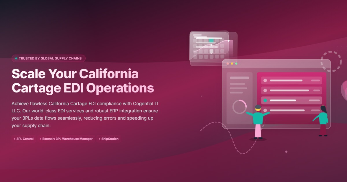 California Cartage EDI Guide for 3PL