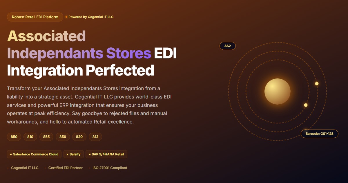 Associated Independants Stores EDI Mapping Guide